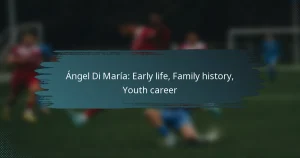 Ángel Di María: Early life, Family history, Youth career