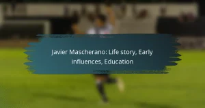 Javier Mascherano: Life story, Early influences, Education