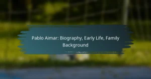 Pablo Aimar: Biography, Early Life, Family Background